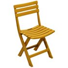 Koopman, Komodo, krzesła cateringowe, składane, plastikowe, beżowe, 4 szt.