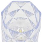 Koopman, mini lampa dekoracyjna LED, transparentna, 6 cm