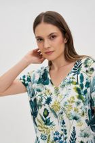 Koszula damska, biała, Moodo