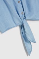 Koszula damska, niebieska, Moodo