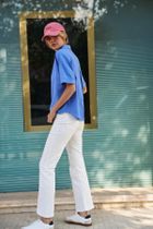 Koszula damska, niebieska, Moodo