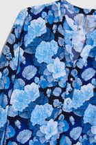 Koszula damska, niebieska, Moodo