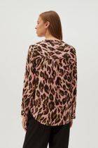 Koszula damska, różowa, Moodo