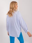 Koszula damska z długim rękawem, oversize, mix, By Pommes Life