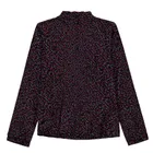 Koszula dziewczęca z długim rękawem, czarna, Tom Tailor