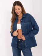 Koszula jeansowa damska z długim rękawem, czarna, Sublevel