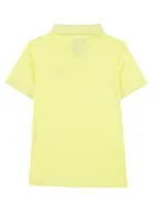 Koszulka polo chłopięca z krótkim rękawem, żółta, Tom Tailor