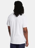 Koszulka polo męska z krótkim rękawem, biała, Under Armour