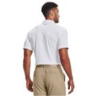Koszulka polo męska z krótkim rękawem, biała, Under Armour Tech Polo