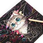 Kotki. Wydrapywanka z kolorowanką 2w1