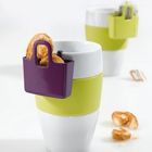 Koziol, Lilli, pojemnik wielofunkcyjny na kubek, fioletowy, 2 szt.