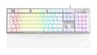 Krux, Frost RGB, klawiatura, srebrno-biała