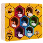 Kruzzel, plaster miodu, drewniana gra zręcznościowa