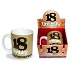 Kukartka, kubek gigant, 18 Urodziny ma się tylko raz w życiu! 700 ml