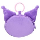 Kuromi, Plushie Pals, Plushie Pals, pluszowy brelok z kieszonką, fioletowy