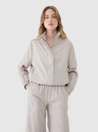 Kurtka damska, beżowa, 4F