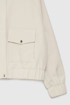 Kurtka damska, beżowa, Moodo