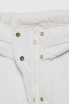 Kurtka damska, biała, Moodo