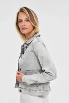 Kurtka damska, szara, Moodo