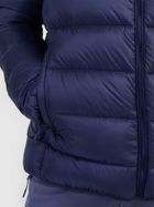 Kurtka męska z kapturem, ocieplana, granatowa, 4F