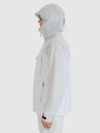 Kurtka męska z kapturem, szara, 4F