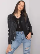 Kurtka ramoneska damska, czarna, Forget Me Not Fashion