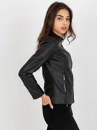 Kurtka ramoneska damska, czarna, Forget Me Not Fashion