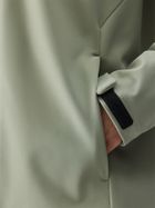 Kurtka softshell męska z kapturem, zielona, 4F