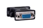Lanberg, adapter, AD-0012-BK, DVI-I, Dual link M - D-Sub, VGA F, czarny