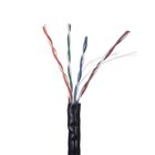 Lanberg, kabel LAN, UTP, 1gb/s, czarny, 305m