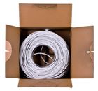 Lanberg, kabel sieciowy, LCU6-12CU-0305-S, UTP; 305m, kat. 6, szary