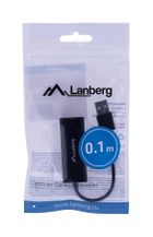 Lanberg, karta sieciowa, NC-0100-01, USB 2.0; 1x 10/100Mbps