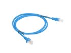Lanberg, patchcord, kat. 5e, UTP, 1m, niebieski
