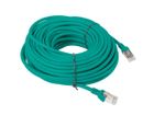 Lanberg, patchcord, kat. 5e, UTP, 20m, zielony