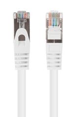 Lanberg, patchcord, kat. 5e, UTP, 2m, biały, 10 szt.