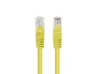 Lanberg, patchcord, kat. 6, UTP, 1,5m, żółty, 10 szt.