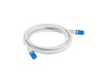 Lanberg, patchcord, kat. 6a, S/FTP CCA, 3m, szary