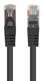 Lanberg, patchcord, KAT.5E UTP, 2m, czarny, FLUKE PASSED, 10 szt.