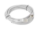 Lanberg, patchcord, PCF5-10CC-0300-S, RJ45 - RJ45, 3m, szary