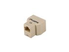 Lanberg, złączka sieciowa, RJ45, 2X RJ45, AD-RJ45-2RJ45-OU