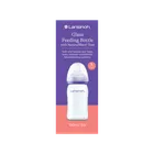 Lansinoh, NaturalWave, szklana butelka do karmienia ze smoczkiem, rozmiar S, 160 ml