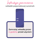 Lansinoh, wkładka żelowa poporodowa, terapia zimnem i ciepłem