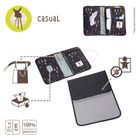 Lassig, Casual Label, etui-organizer na akcesoria do przewijania, feathers black