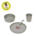 Lassig, Little Forest, Lisek, komplet naczyń dla dzieci