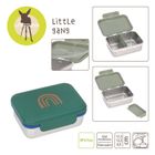 Lassig, Little Gang, lunchbox ze stali nierdzewnej, Rainbow Green