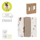 Lassig, Little Mateys, pieluszka muślinowa, otulacz z biobawełny, royal blue, 85-85 cm, 3 szt.