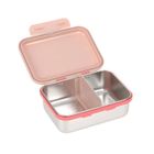 Lassig, Sunny Explorer, lunchbox ze stali nierdzewnej, Rose/Pink