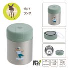 Lassig, Tiny Team, pojemnik, termos obiadowy, piesek, 315 ml