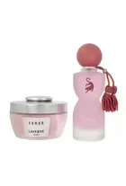 Laverne, Sense, zestaw: woda perfumowana, 75 ml + puder do ciała, 70g