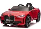 Lean Cars, BMW I4, pojazd na akumulator 4-4, JE1009, czerwony